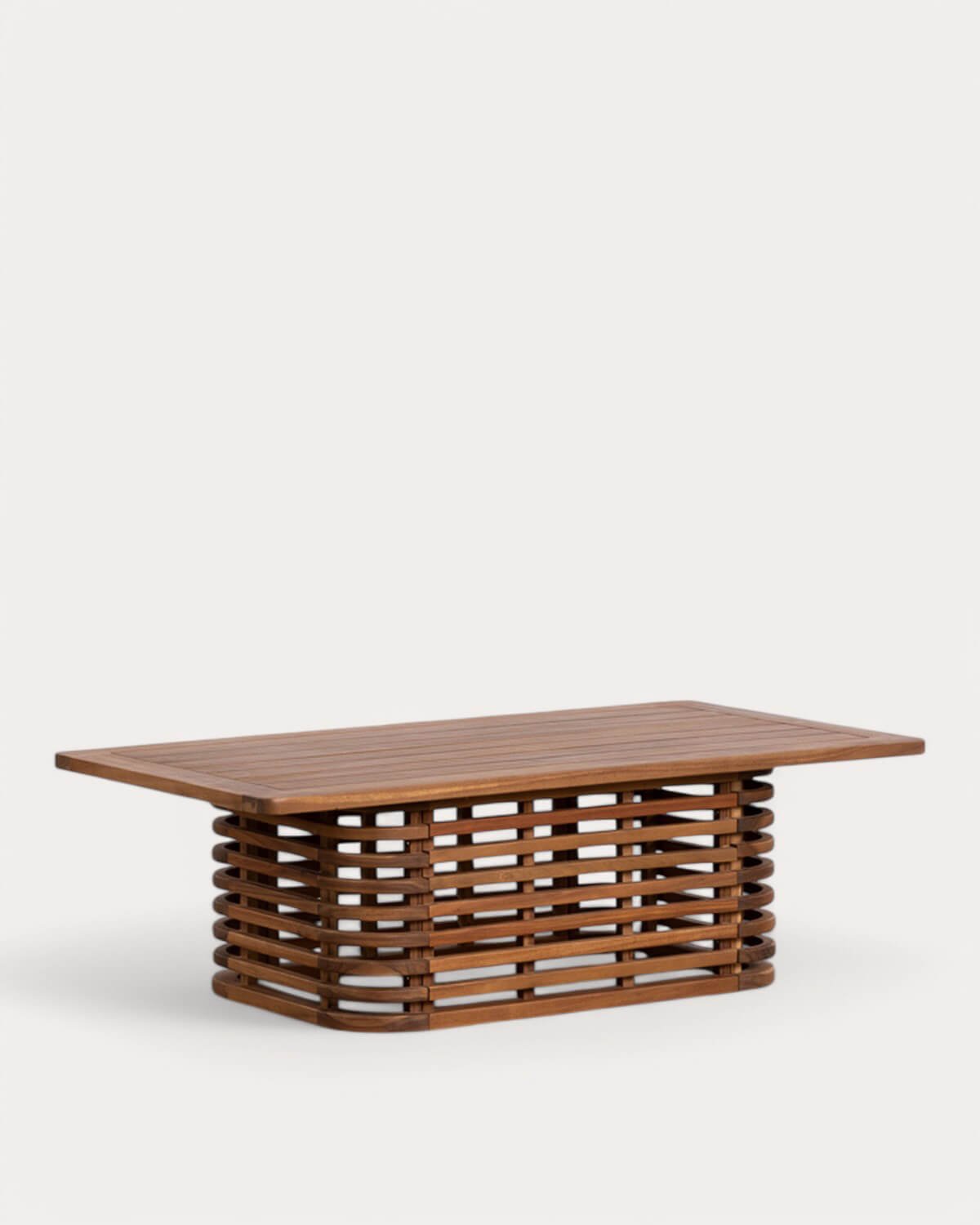 Mesa de Centro em Madeira de Acácia (120x65 cm) Hazan, imagem de galeria 5