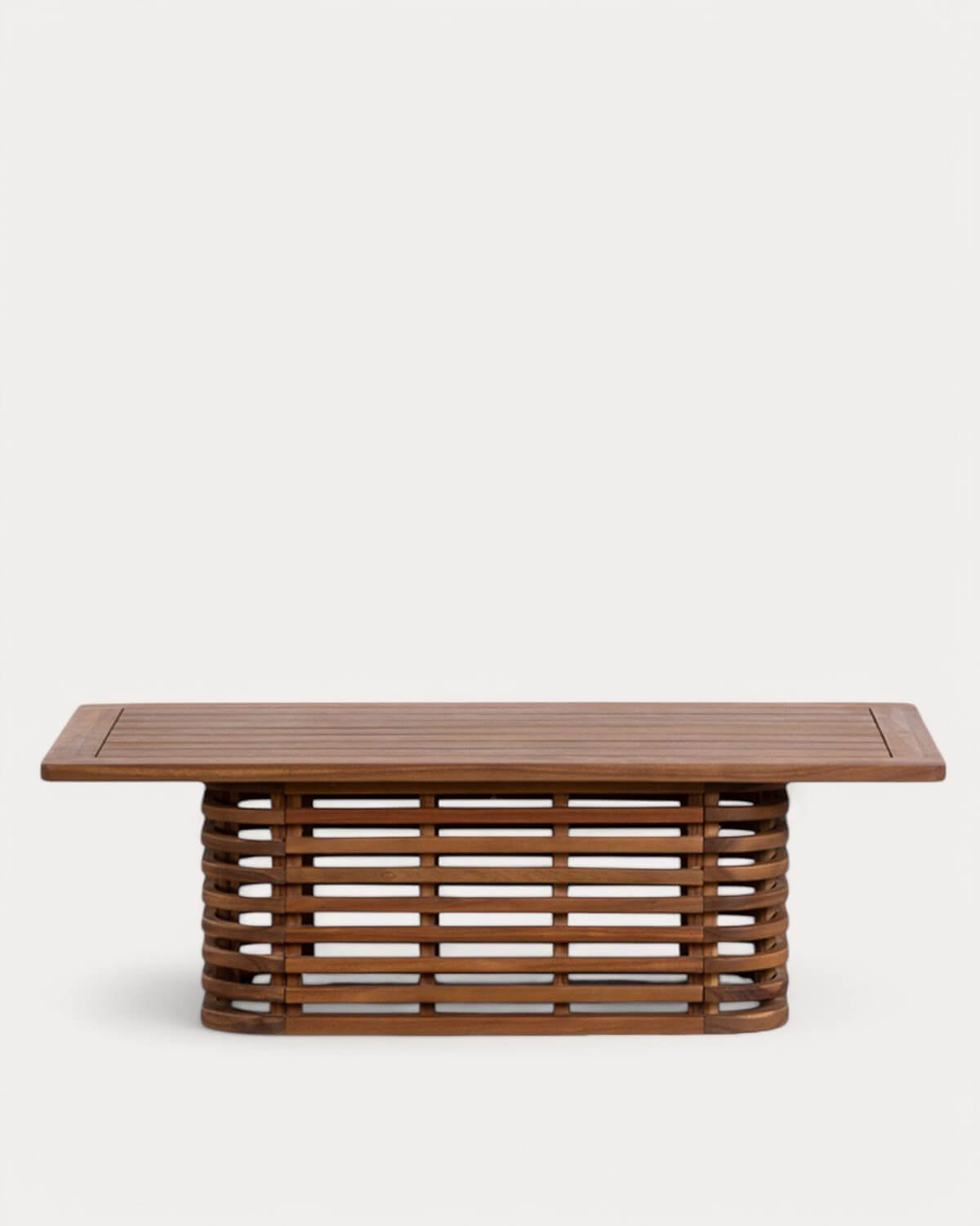 Mesa de Centro em Madeira de Acácia (120x65 cm) Hazan, imagem de galeria 1