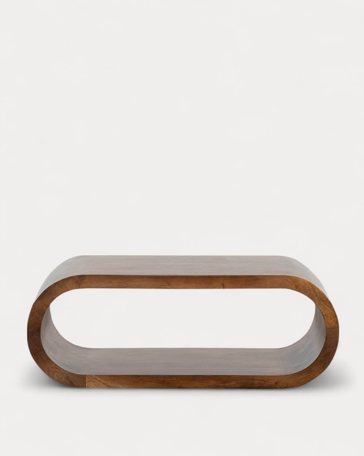 Mesa de centro 122x58 cm em madeira de mangueira Adgar, imagem de galeria 5