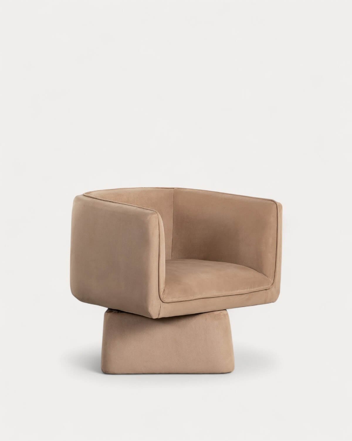 Pack de 2 Poltronas Giratórias em Tecido Mauren , imagem de galeria 1