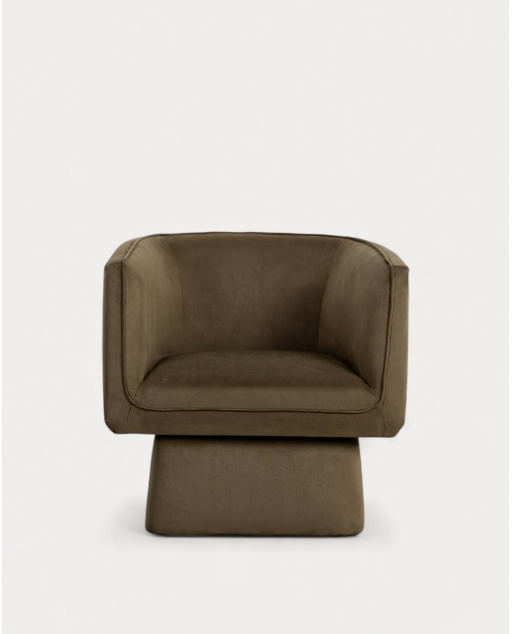 Pack de 2 Poltronas Giratórias em Tecido Mauren