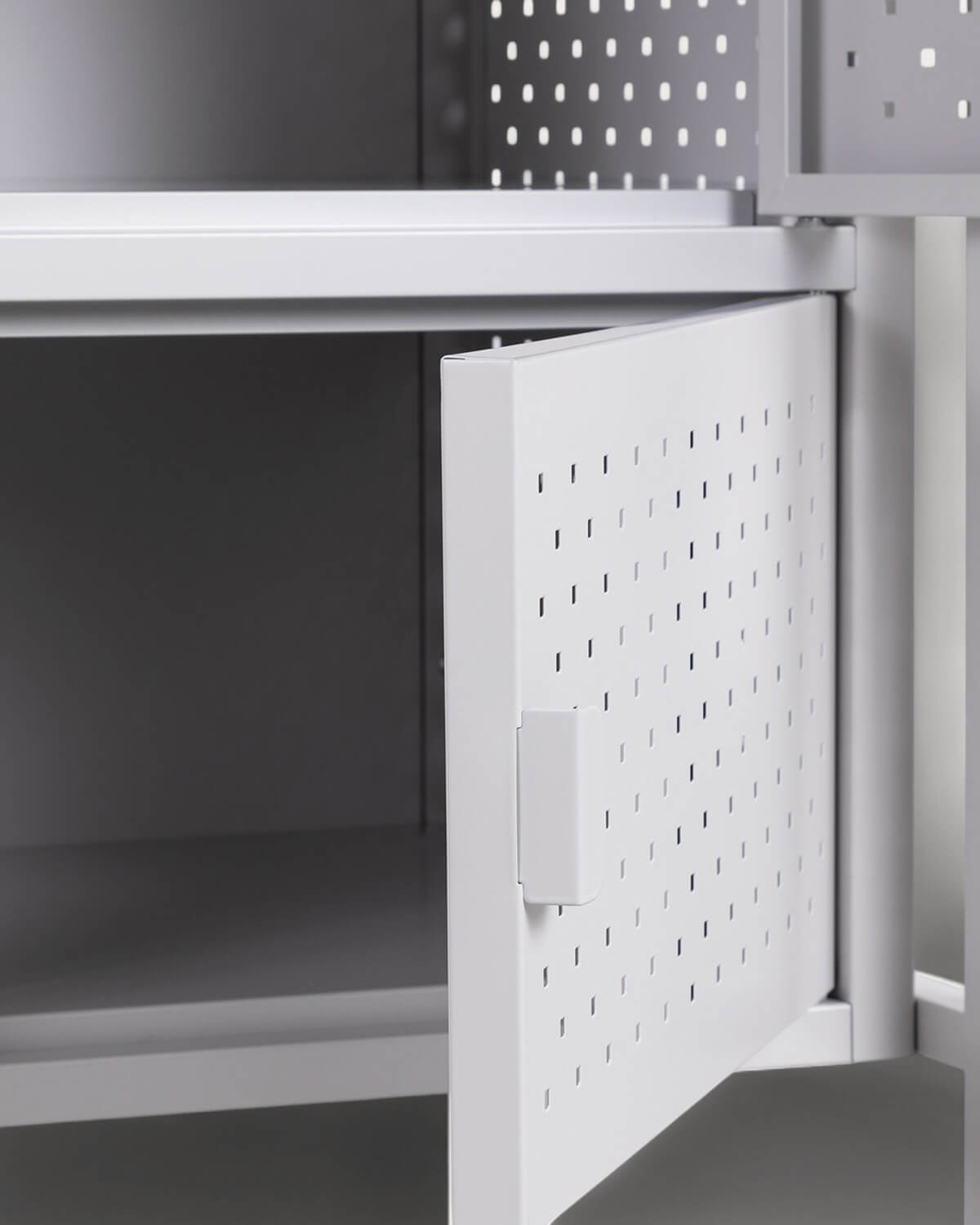 Mesa de Apoio com Arrumação em Aço Laminado (47,5x50 cm) Atiel , imagem de galeria 6