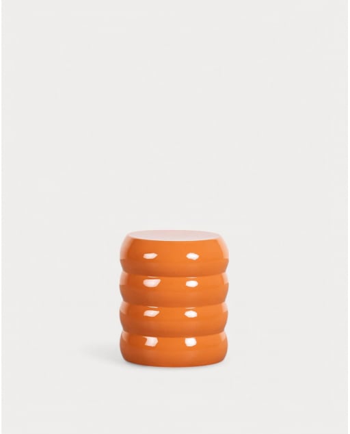 Mesa de Apoio Redonda em Metal (Ø41 cm) Tita