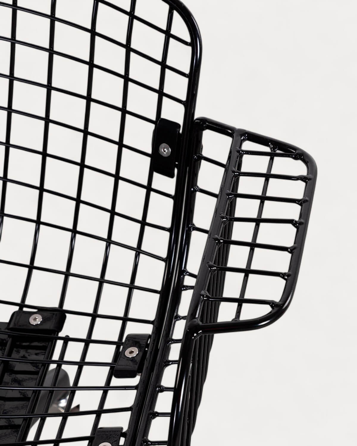 Cadeira de Escritório de Metal com Encosto Baixo Vintage Aras, imagem de galeria 4