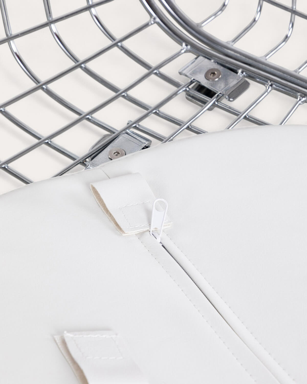 Cadeira de Escritório de Metal com Encosto Baixo Vintage Aras, imagem de galeria 5