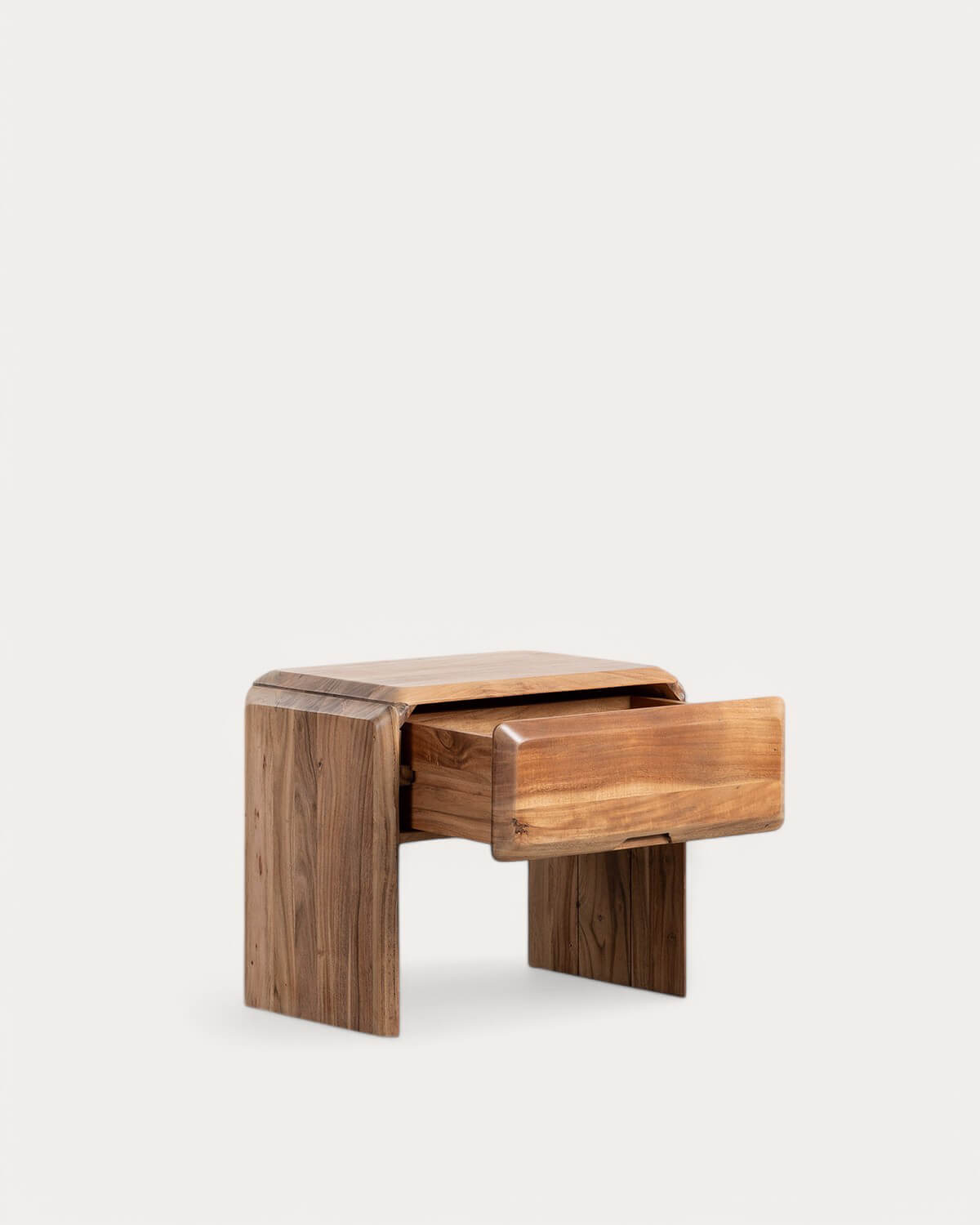 Mesa de Cabeceira em Madeira de Acácia (60x40 cm) Lucil, imagem de galeria 4