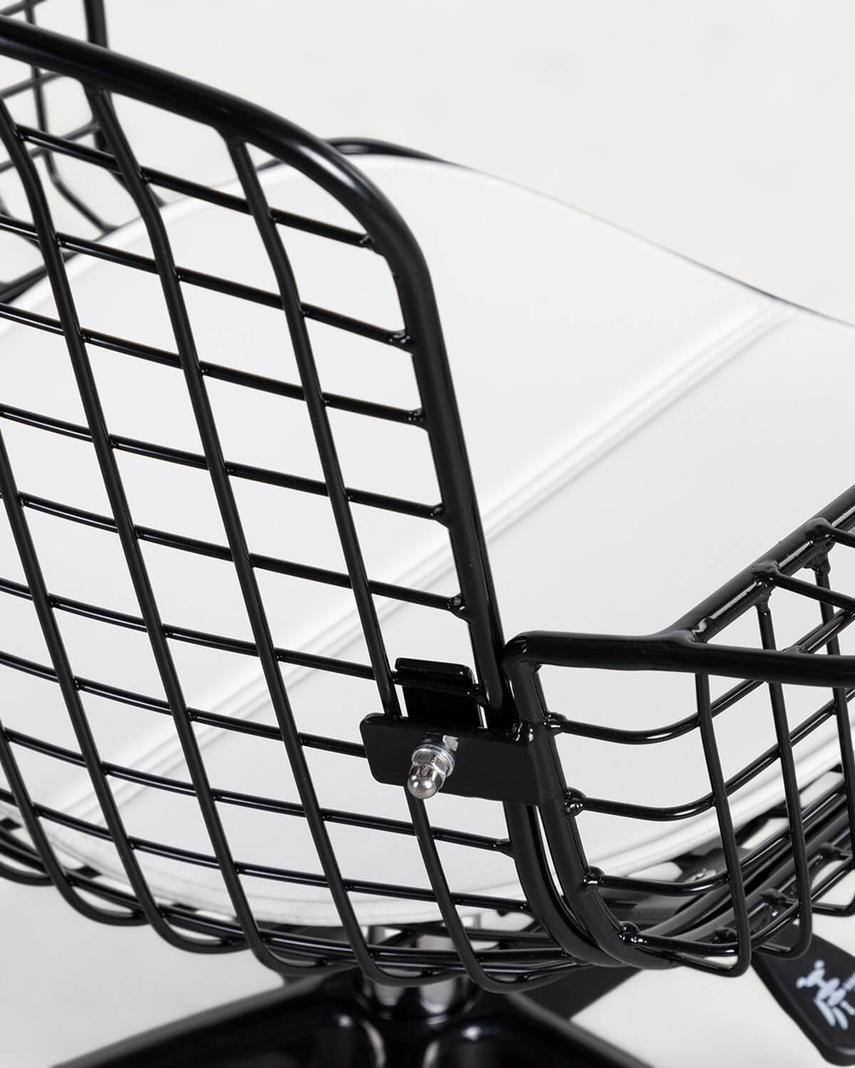 Cadeira de Escritório de Metal com Encosto Alto Vintage Aras, imagem de galeria 4