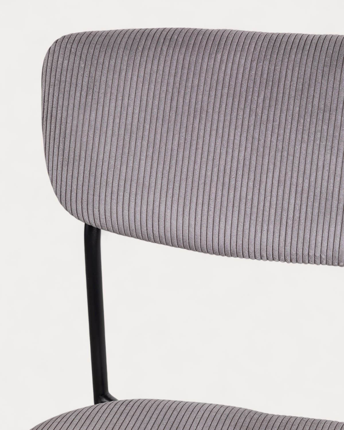 Pack 2 Cadeiras de Jantar em Metal e Bombazine Morgan , imagem de galeria 6