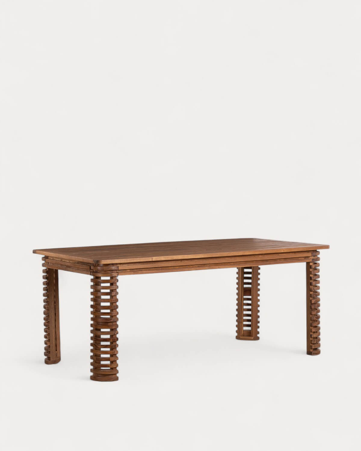 Mesa de Exterior Retangular em Madeira de Acácia Hazan (180x90 cm), imagem de galeria 1