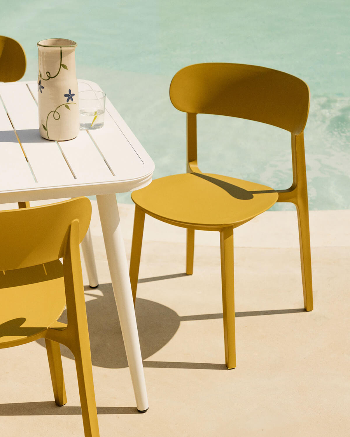 Pack 4 Cadeiras de Exterior em Polipropileno Briel, imagem de galeria 2