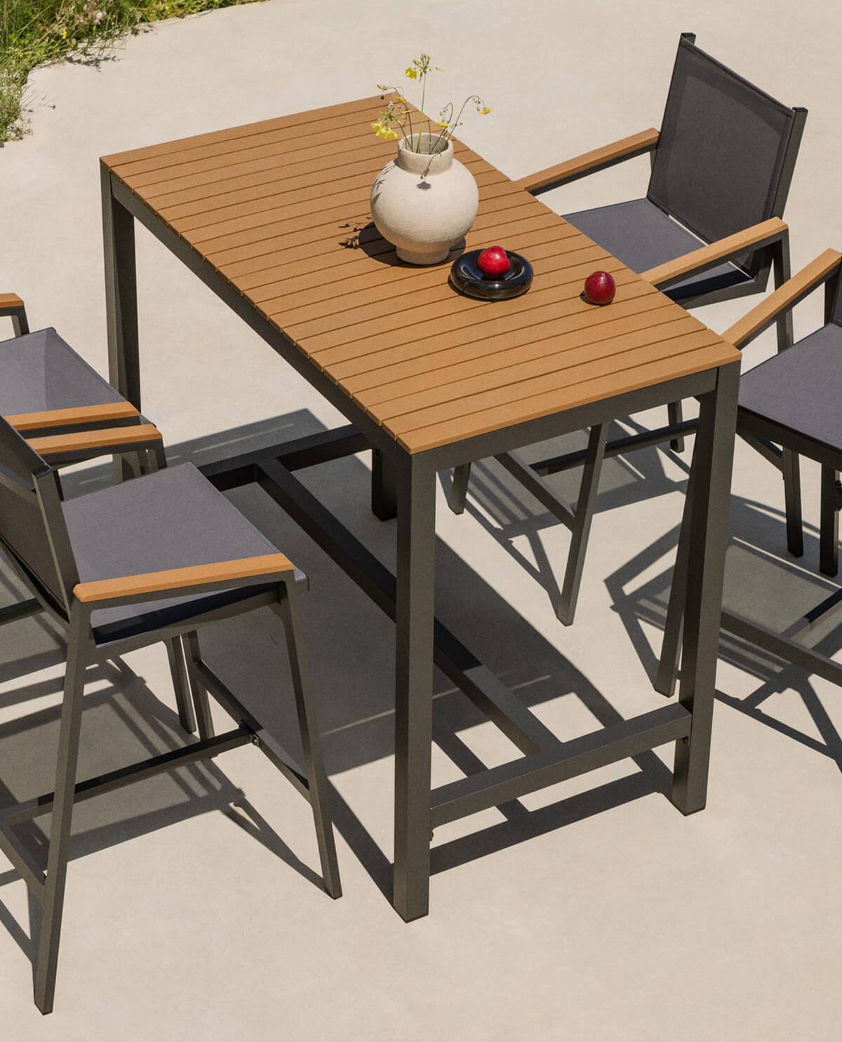 Mesa Alta de Exterior em Alumínio ( 130x70 cm) Korce, imagem de galeria 2