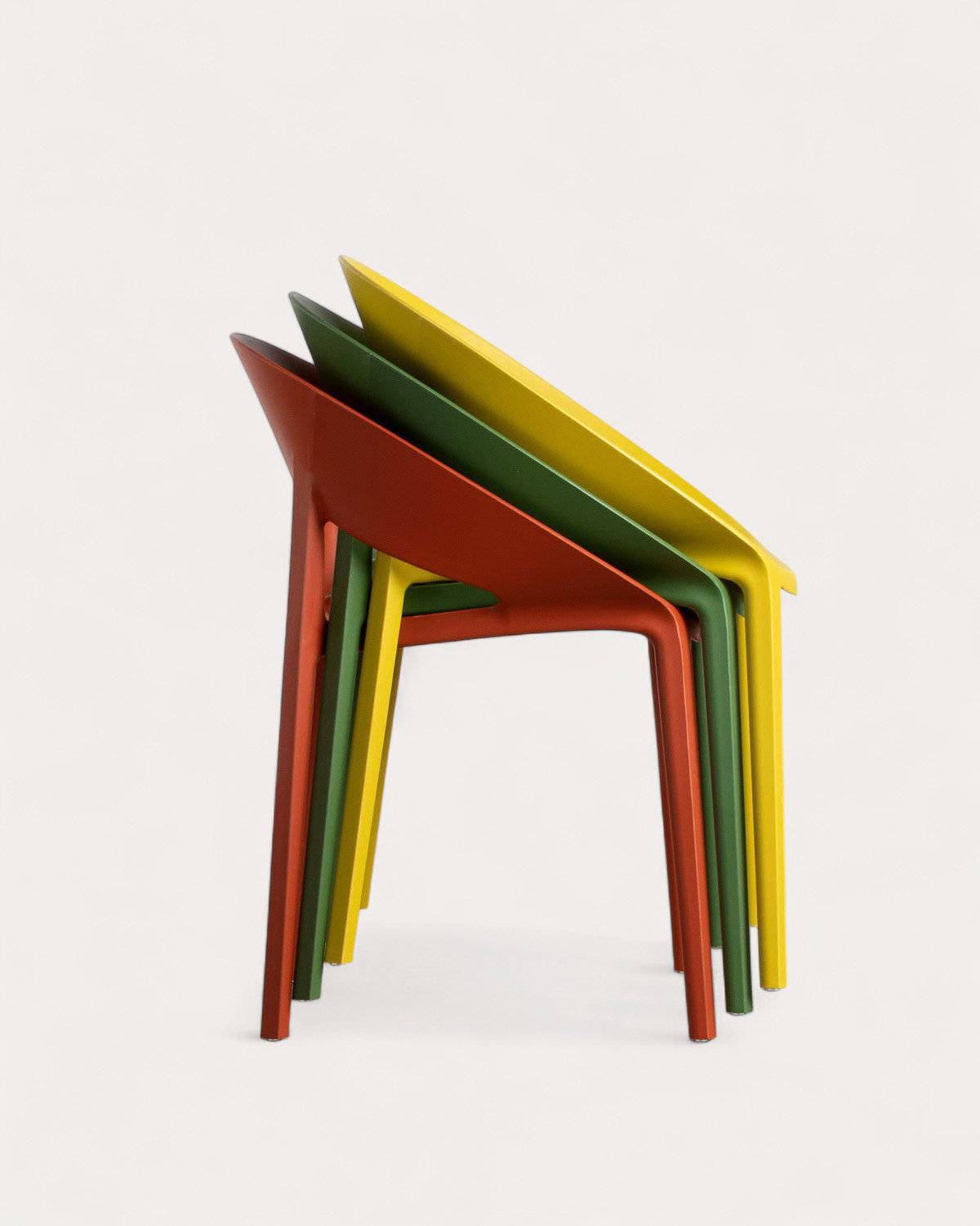 Pack 4 Cadeiras de Exterior de Polipropileno Lara, imagem de galeria 3