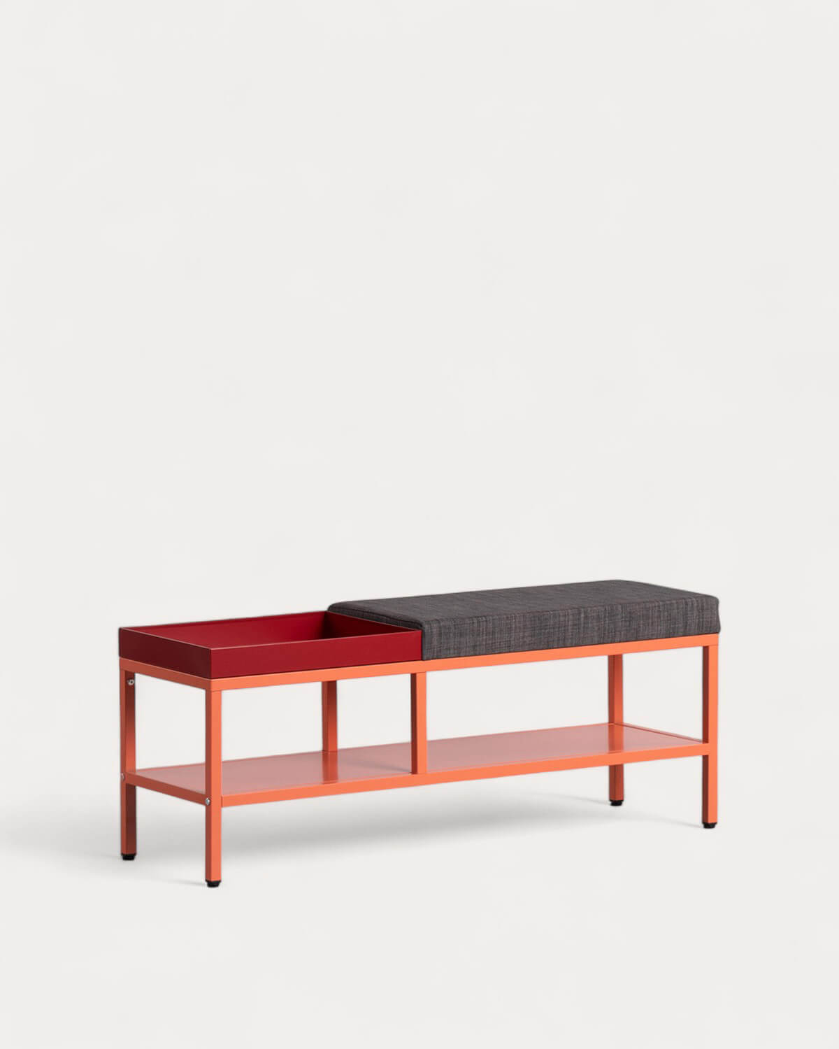 Sapateira com Arrumação 100x30 cm em Aço Laminado Bruck, imagem de galeria 1