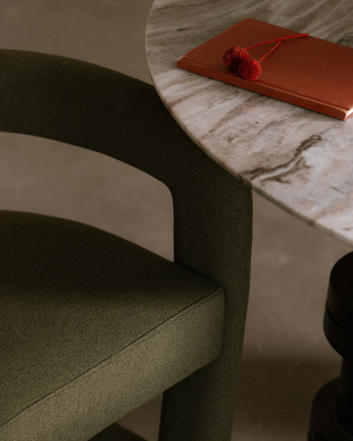 Pack de 2 Cadeiras de Jantar de Tecido Winsi, imagem de galeria 3