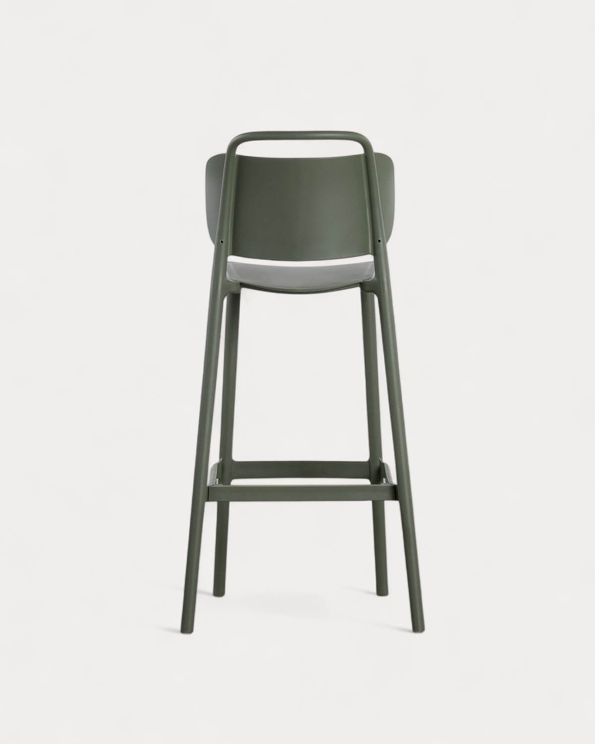 Pack 4 Bancos Altos de Exterior em Polipropileno (77 cm) Kole, imagem de galeria 5