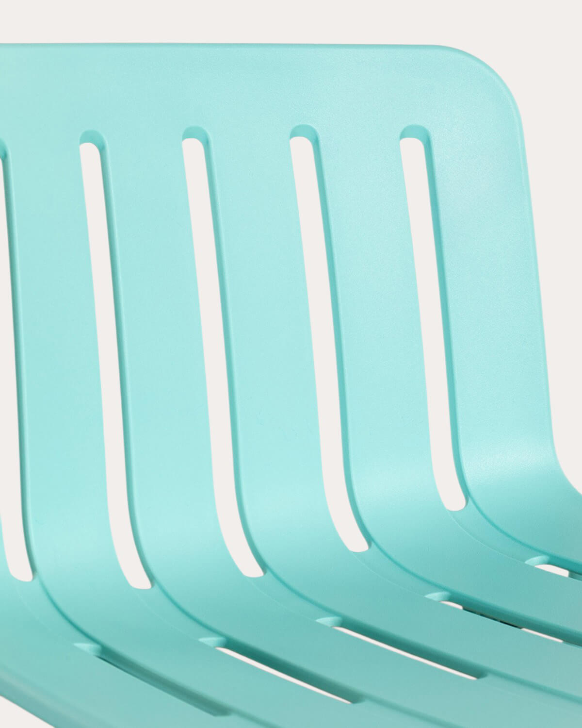 Pack 2 Bancos Altos Exterior Polipropileno e Metal (74 cm) Romi, imagem de galeria 6