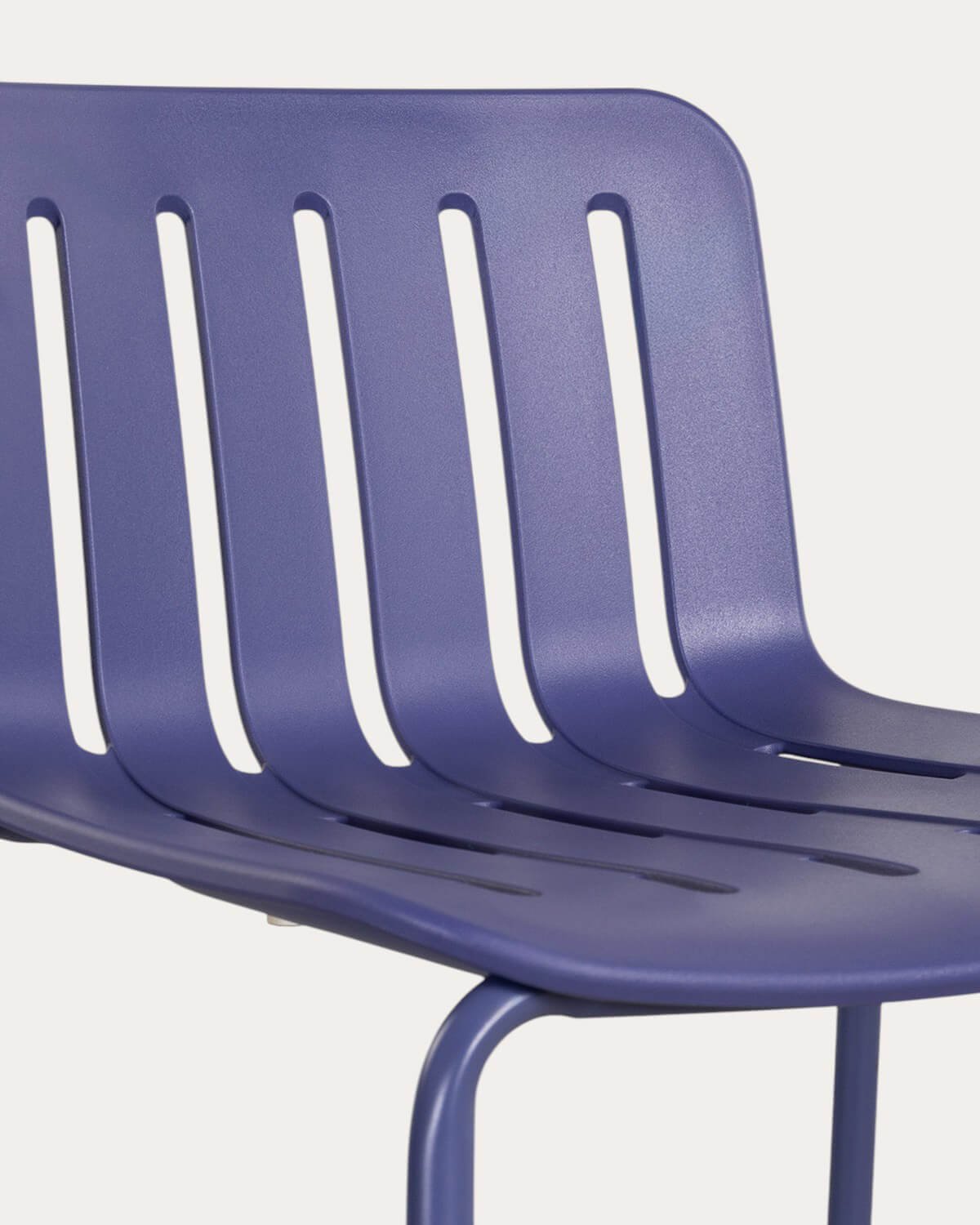 Pack 2 Bancos Altos Exterior Polipropileno e Metal (74 cm) Romi, imagem de galeria 7