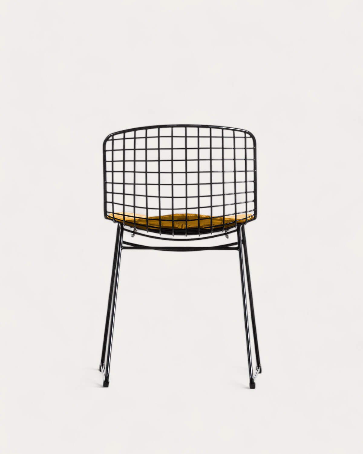 Cadeira de Jantar de Metal Aras com Encosto Baixo , imagem de galeria 5