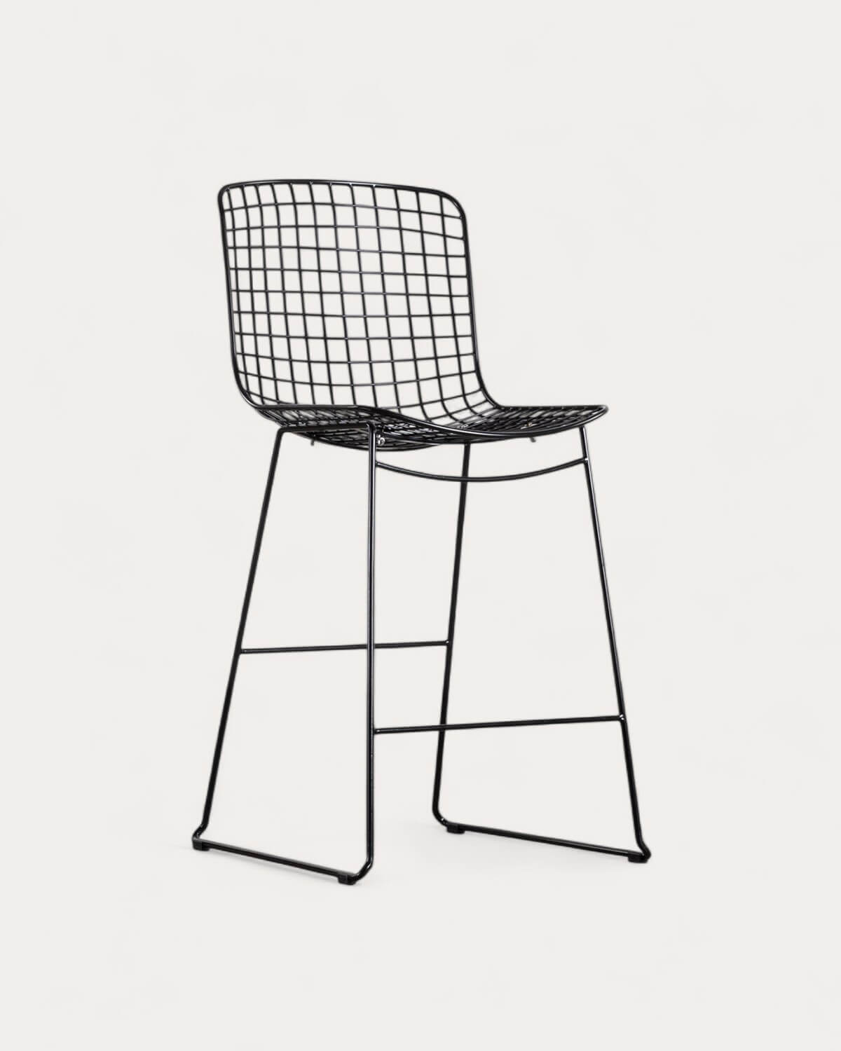 Pack de 4 Bancos Altos em Aço (66 cm) Aras Encosto Alto, imagem de galeria 1