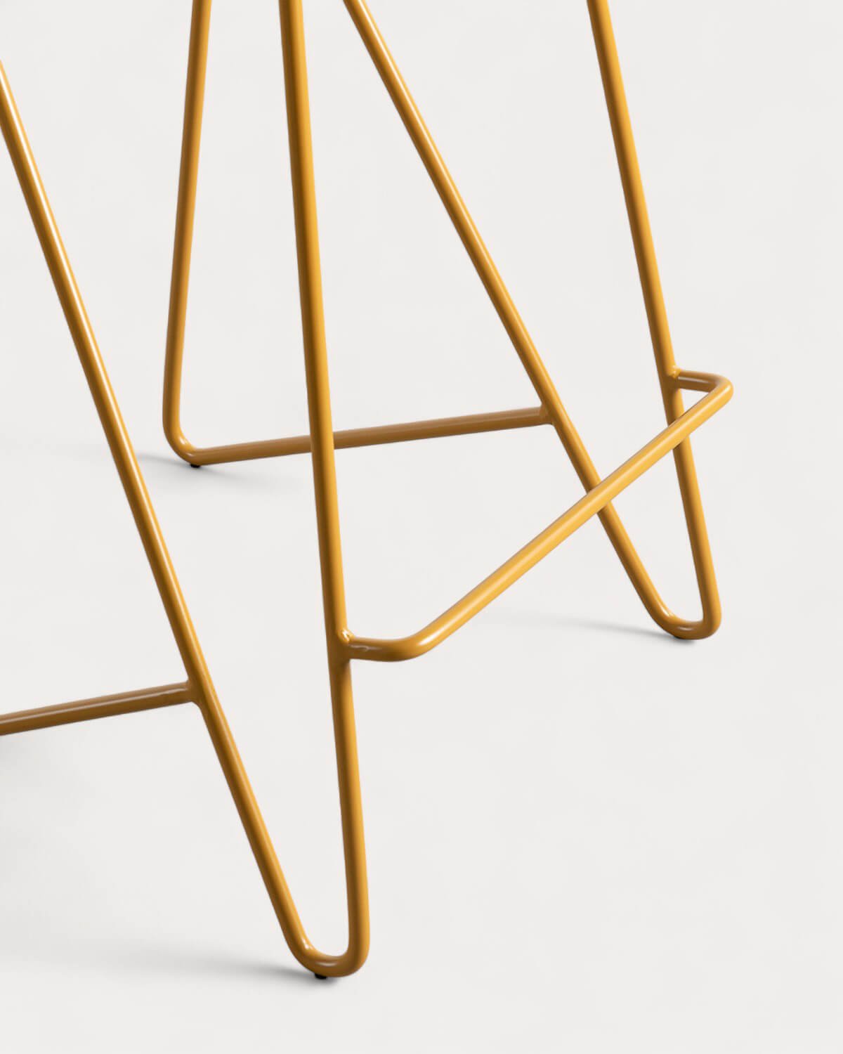 Pack 4 Bancos Altos de Polipropileno e Aço (67 cm) Paris, imagem de galeria 4