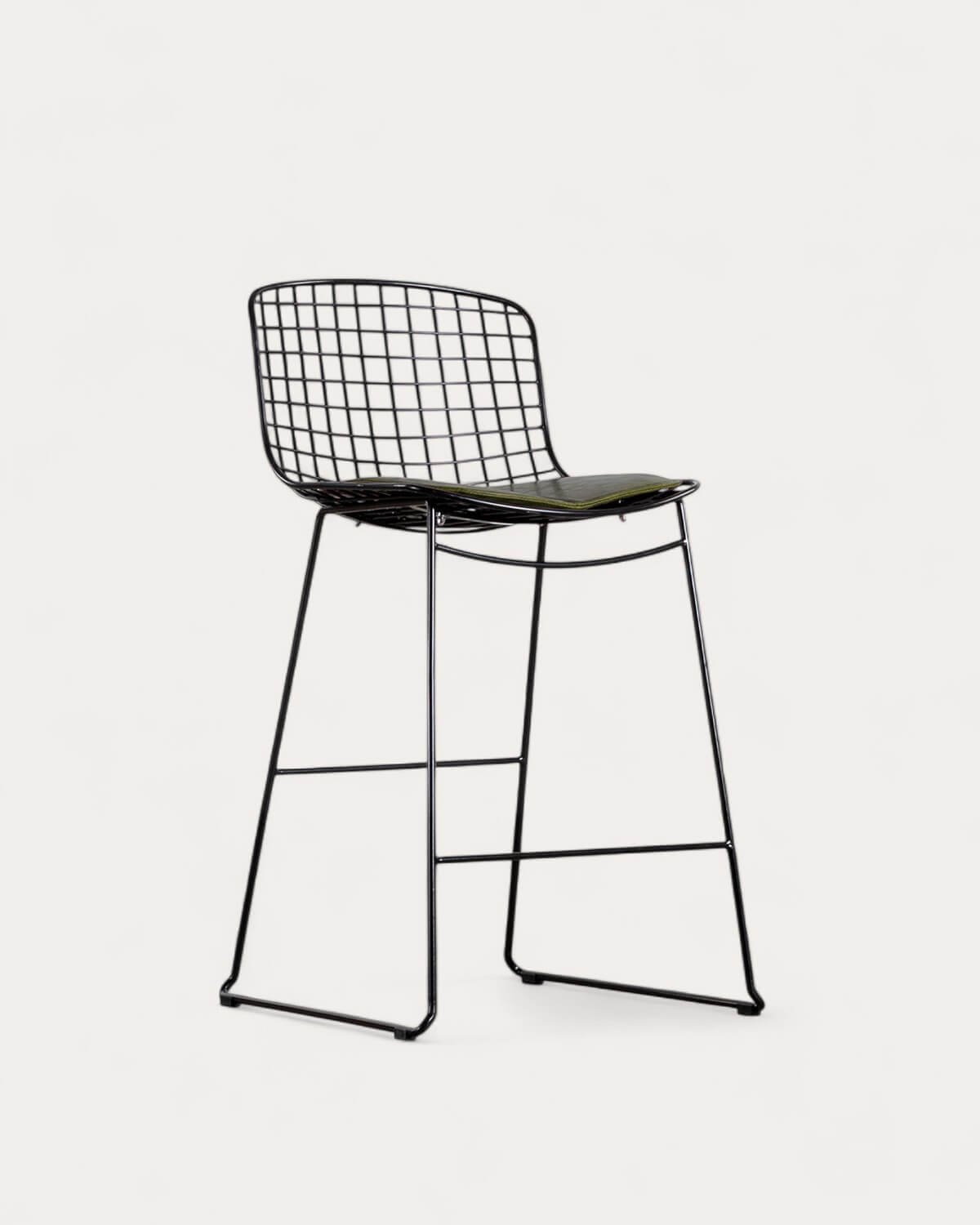 Banco Alto de Metal com Encosto Baixo (66 cm) Aras, imagem de galeria 1
