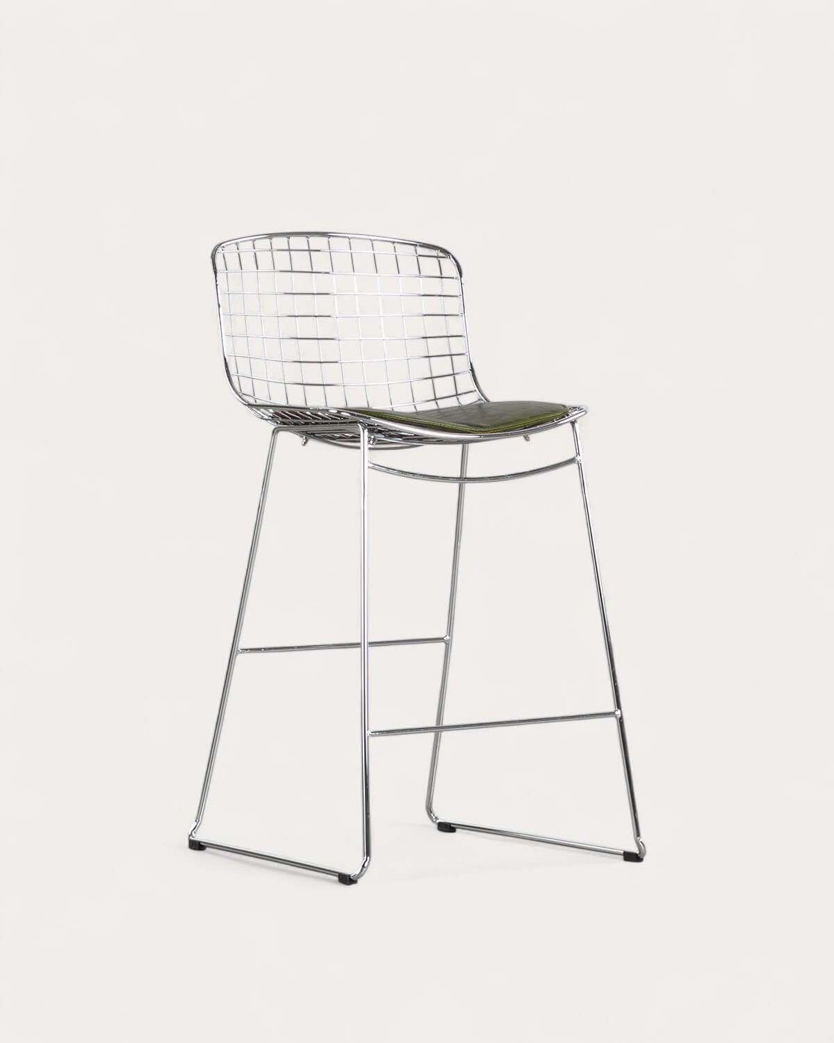 Banco Alto de Metal com Encosto Baixo (66 cm) Aras, imagem de galeria 1