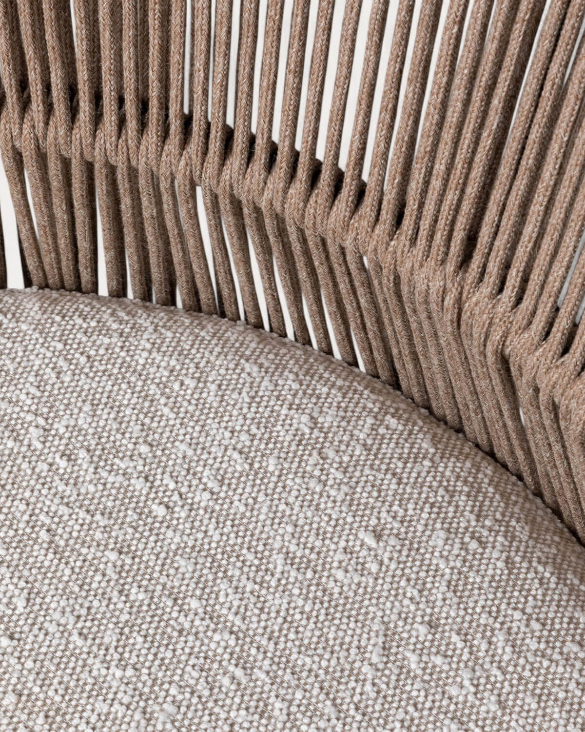 Pack 2 Cadeiras de Jantar em Tecido e Corda Drean , imagem de galeria 7