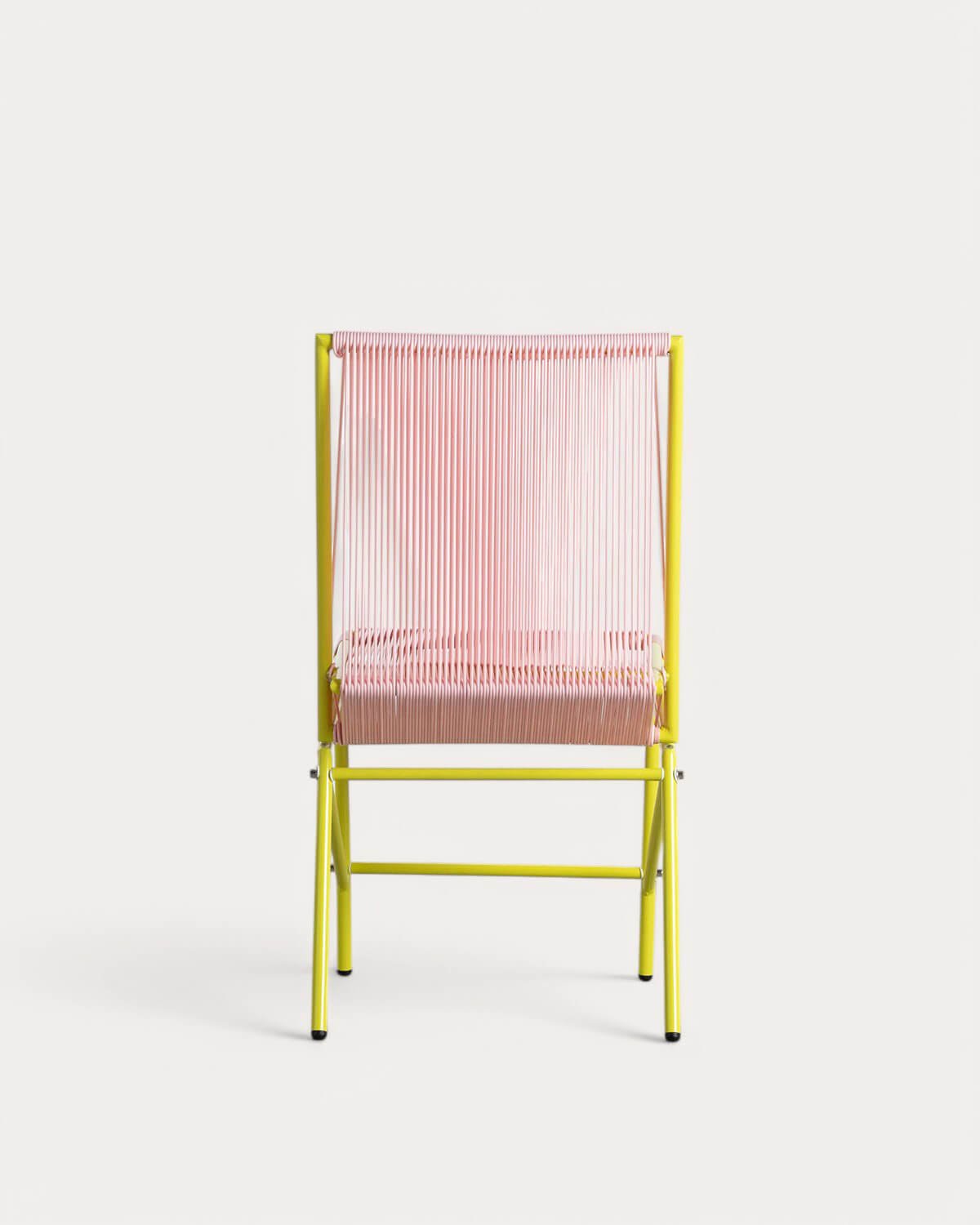 Cadeira de Jantar em Rattan Sintético e Metal Amur Colors, imagem de galeria 4