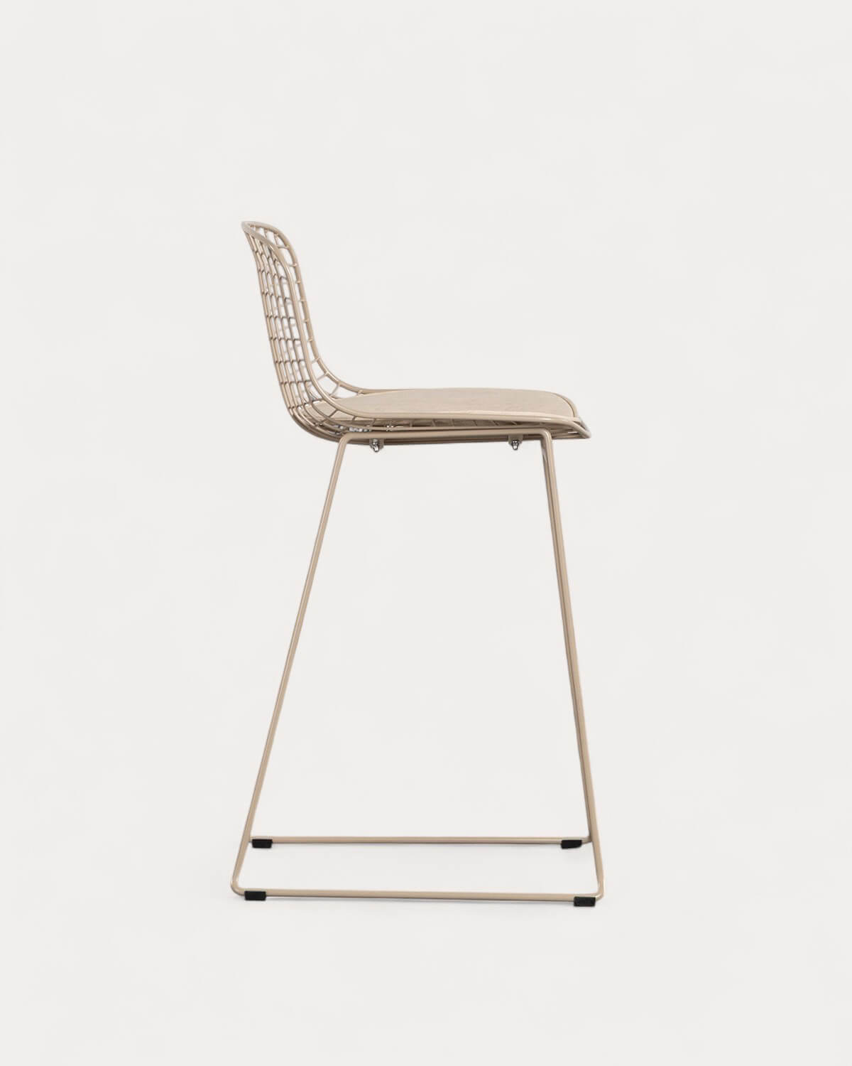 Pack de 4 Bancos Metálicos com Encosto Baixo (66 cm) Aras Fresh, imagem de galeria 2