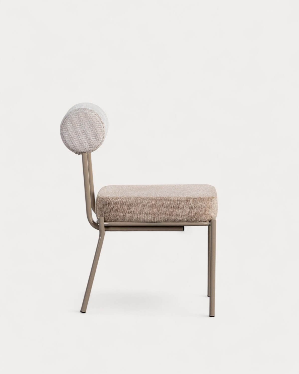 Cadeira de Jantar Fabric e Metal Elin Soft, imagem de galeria 4