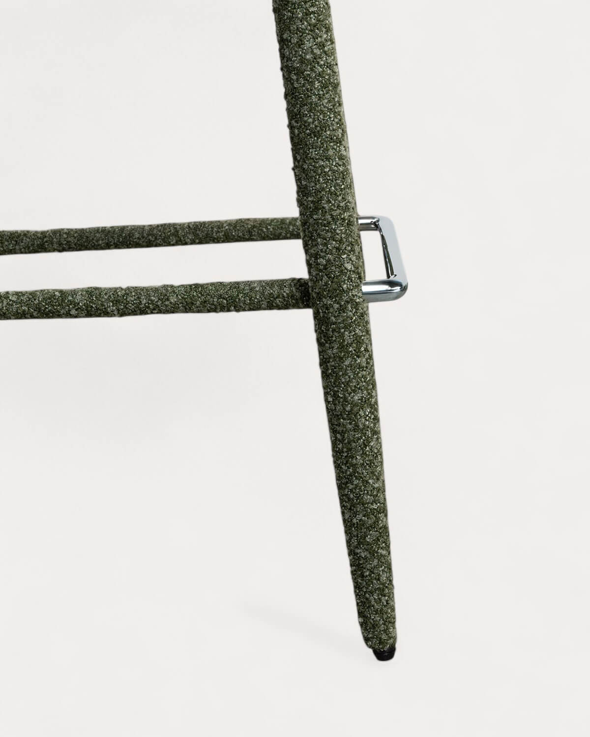 Pack 4 Bancos Altos em Tecido e Metal (75 cm) Ewen, imagem de galeria 6