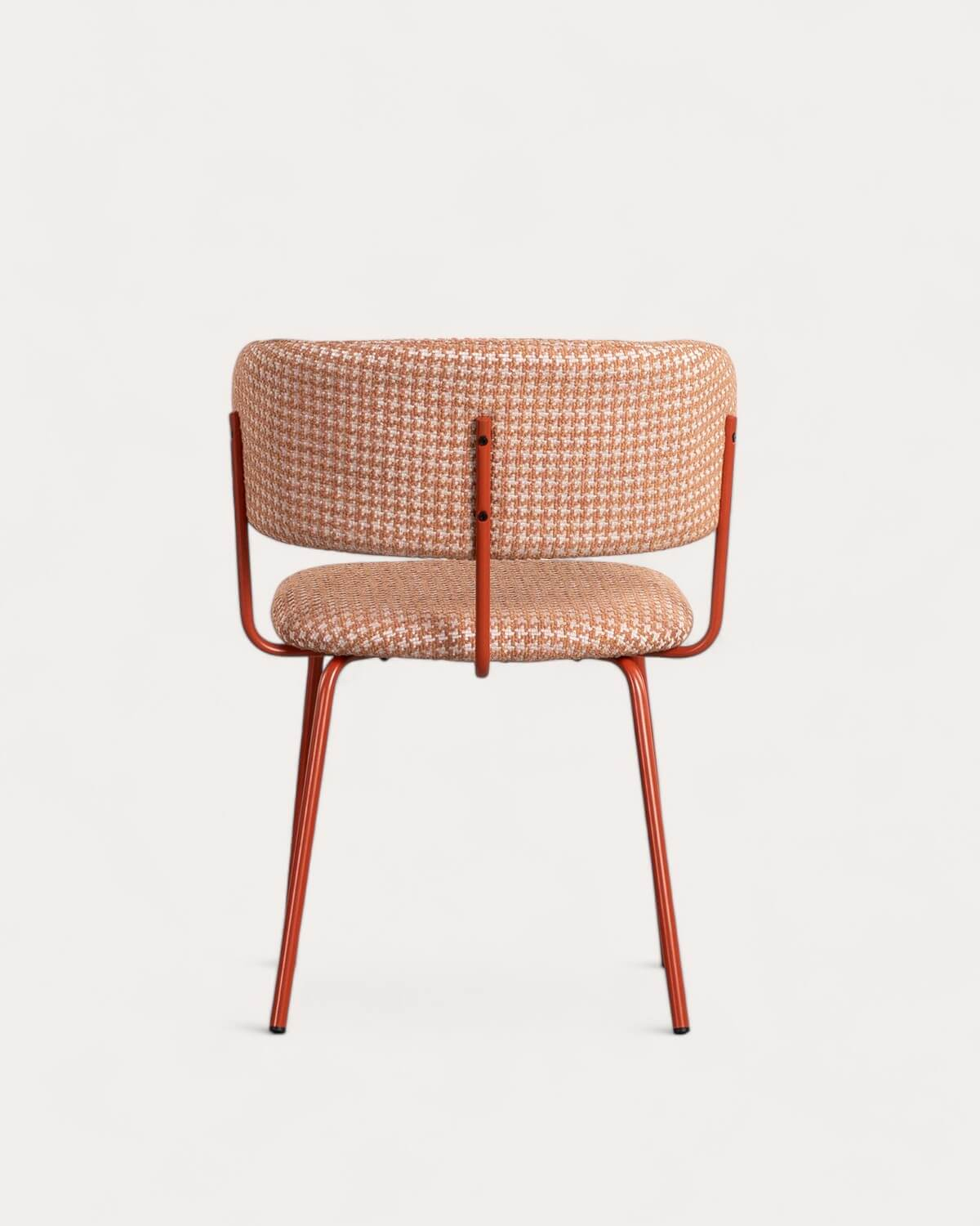 Cadeira de Jantar em Metal e Tecido com Estampa Bonse, imagem de galeria 5