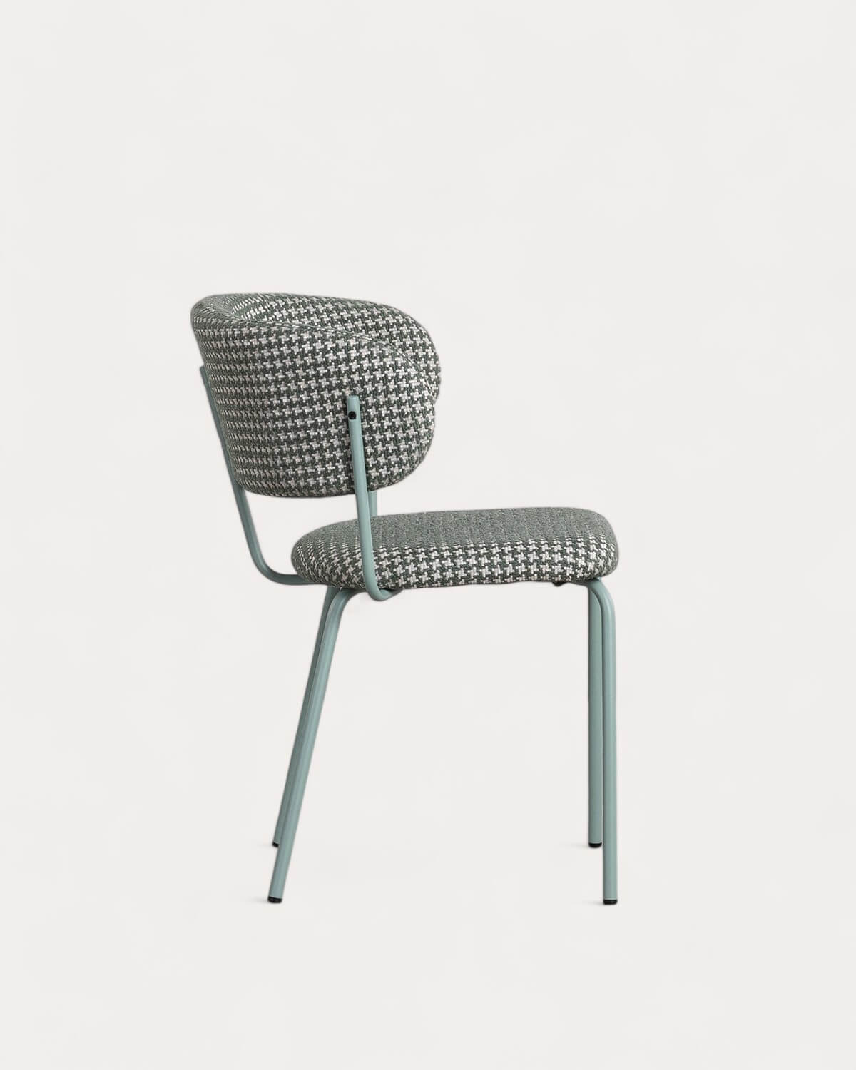 Pack 2 Cadeiras de Jantar em Metal e Tecido com Impressão Bonse, imagem de galeria 4