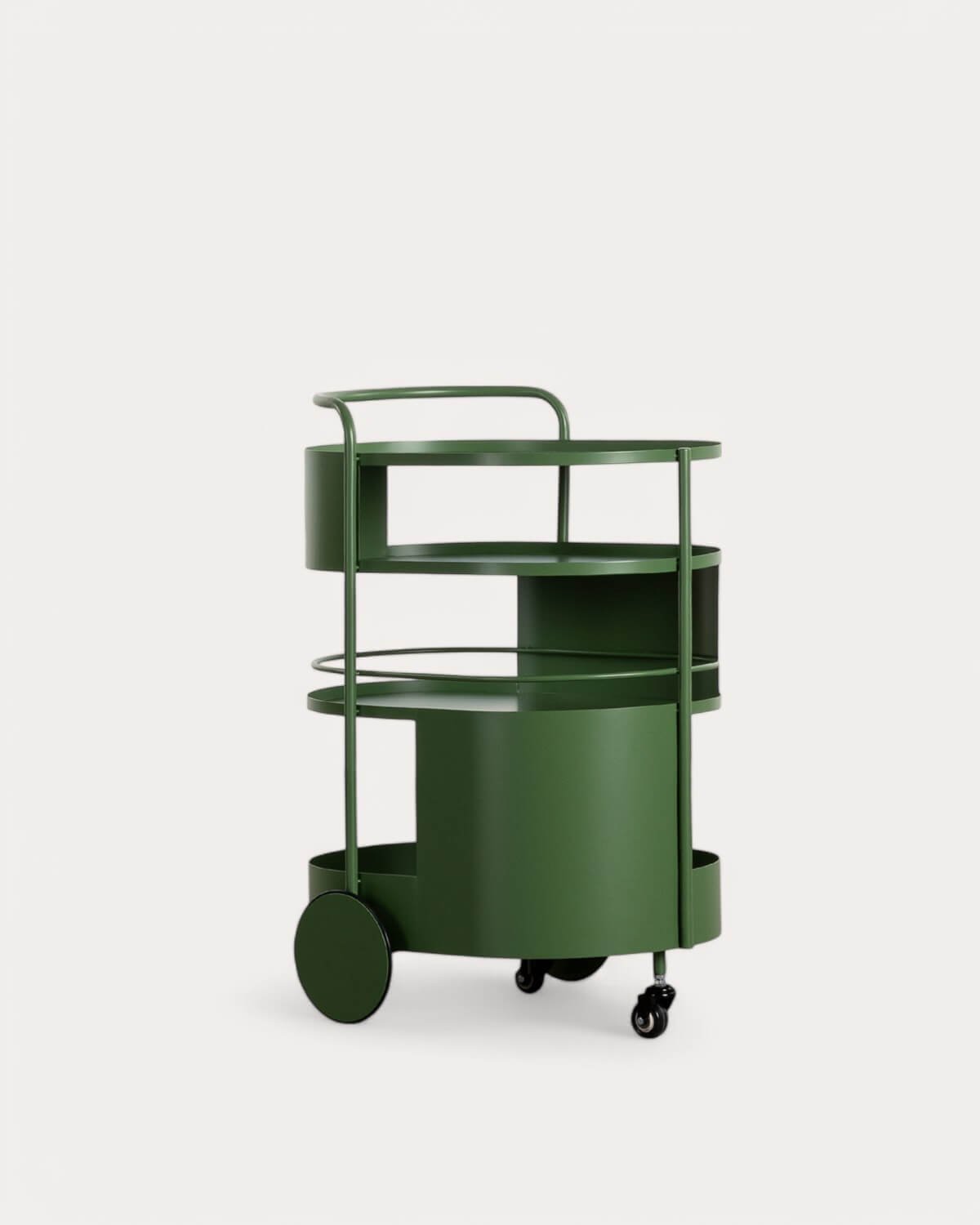 Carrinho de Garçonete de Metal Baena, imagem de galeria 1