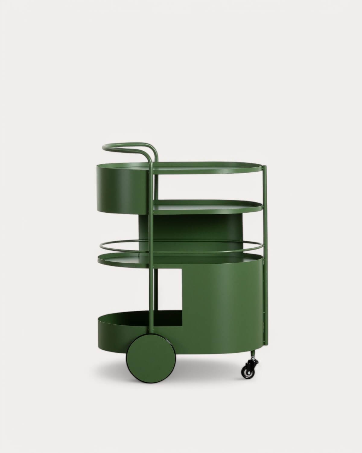 Carrinho de Garçonete de Metal Baena, imagem de galeria 2