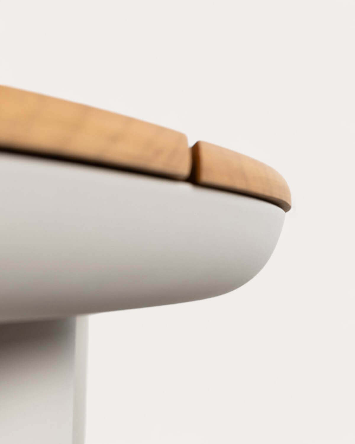 Conjunto de Mesa Oval (240x120 cm) e 6 Cadeiras em Alumínio e Madeira Teca de Exterior Cheryl, imagem de galeria 5