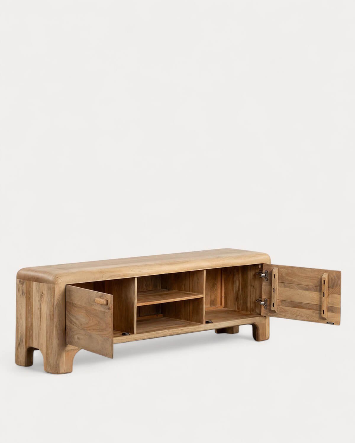 Armário TV 2 Portas Mango Wood Reichel, imagem de galeria 4