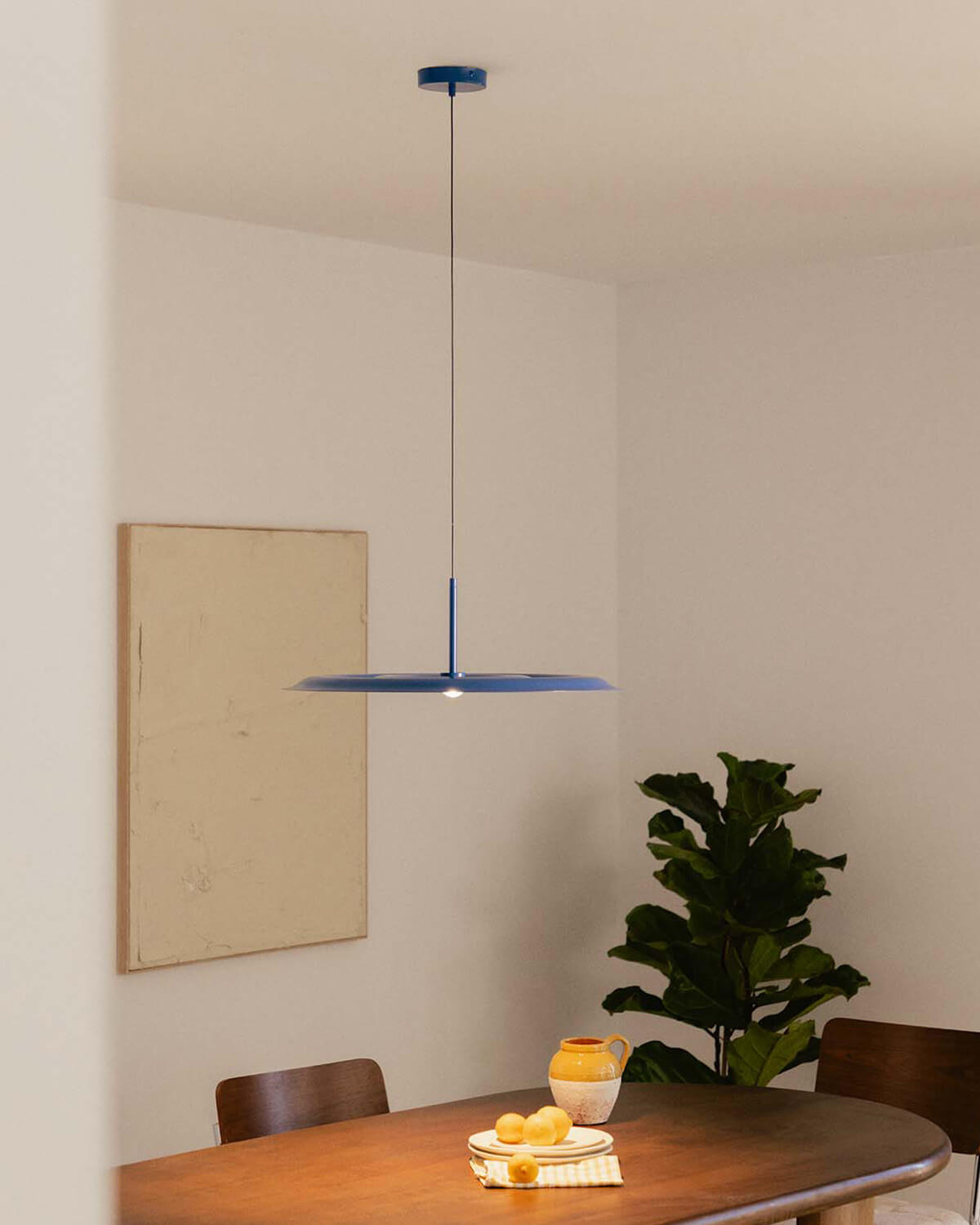 Candeeiro de teto LED Metálico (Ø60 cm) Aulis, imagem de galeria 2