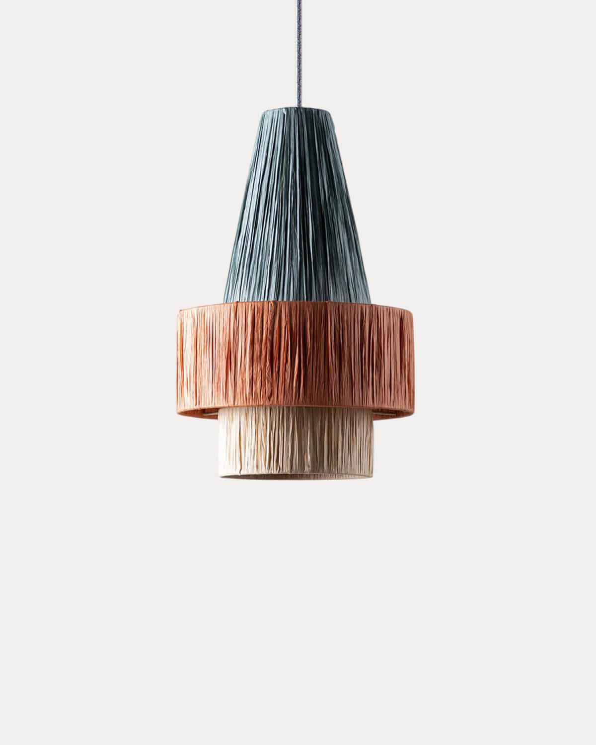 Candeeiro de Teto em Ráfia Neila, imagem de galeria 1