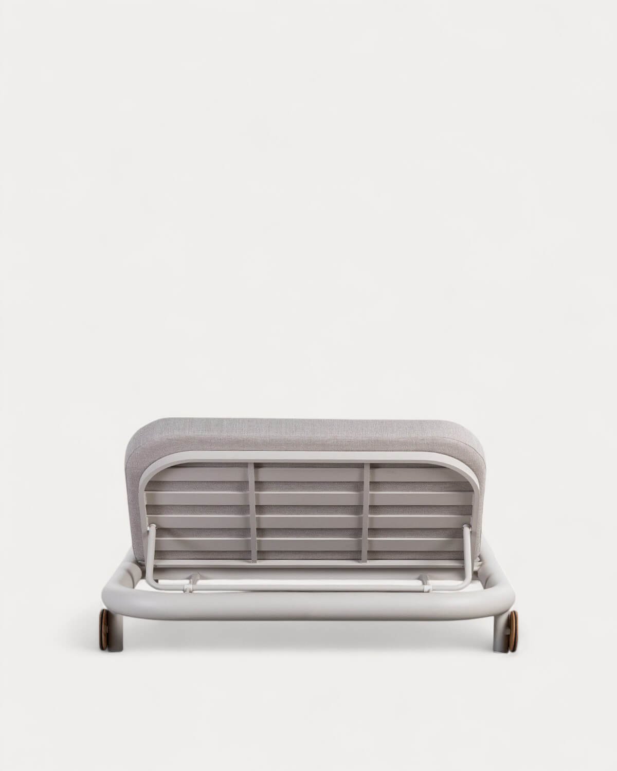 Espreguiçadeira Reclinável Dupla de Alumínio com Almofada de Tecido Cheryl, imagem de galeria 5