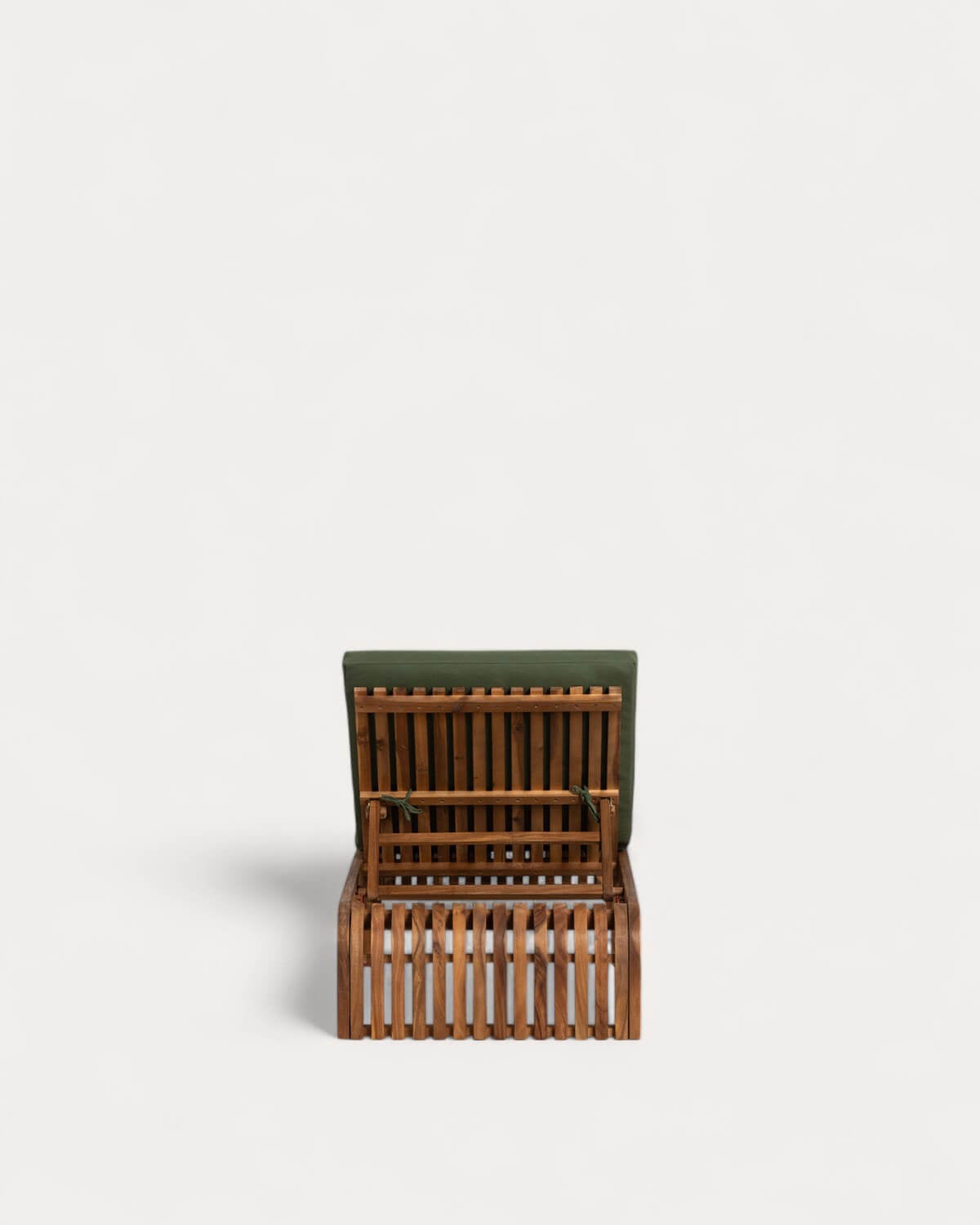 Pack de 2 Espreguiçadeiras Reclináveis de Madeira de Acácia com Almofada Hazan, imagem de galeria 6