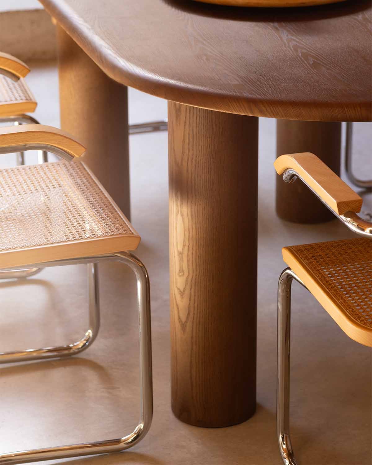 Mesa de Jantar Oval de Madeira (180x100 cm) Alhie, imagem de galeria 3