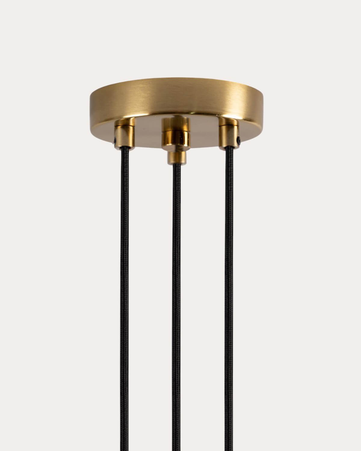 Candeeiro de Teto Metálico 3 Pontos de Luz com Mármore Valenes, imagem de galeria 6