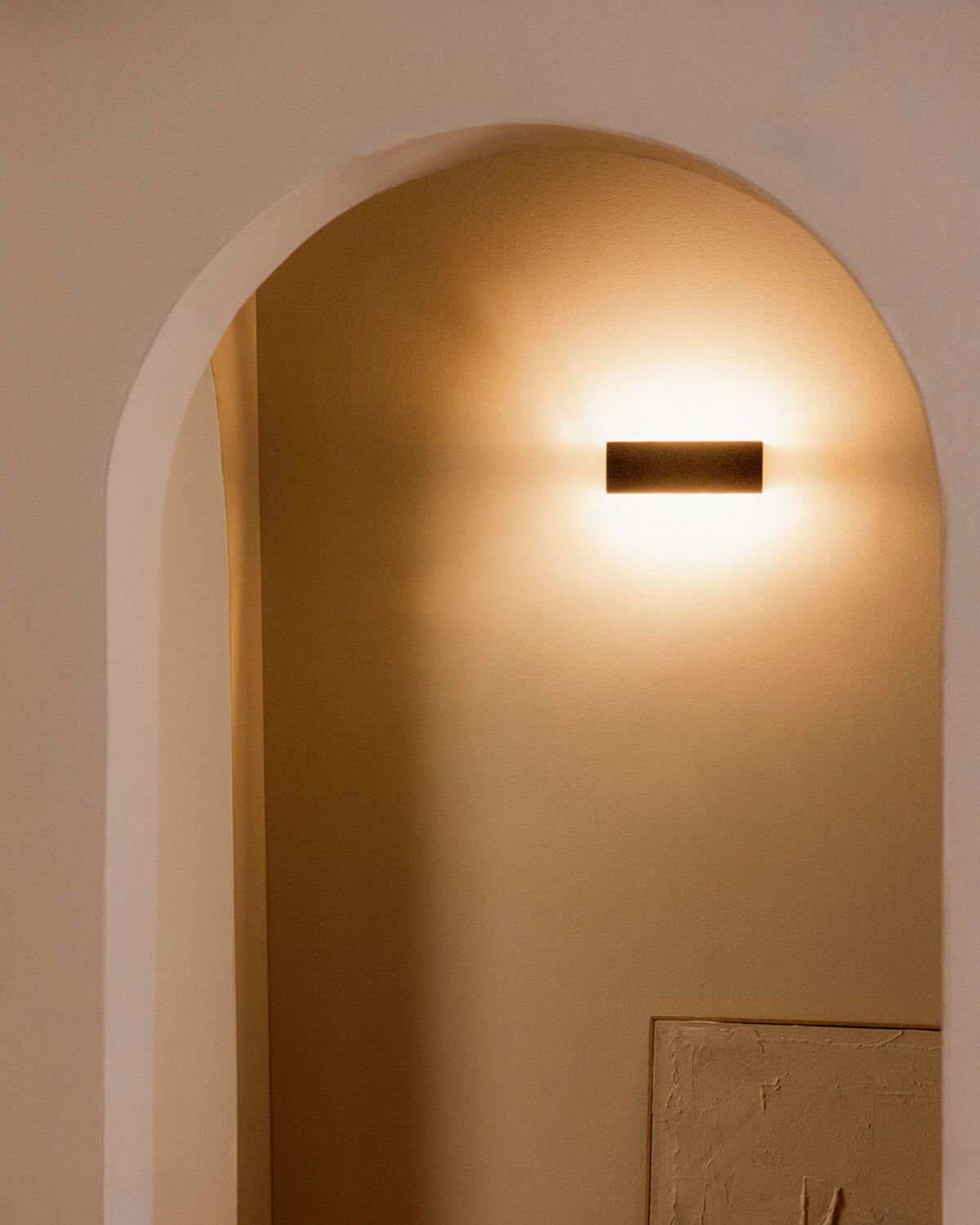 Candeeiro de Parede Exterior LED de Metal Lloret, imagem de galeria 2