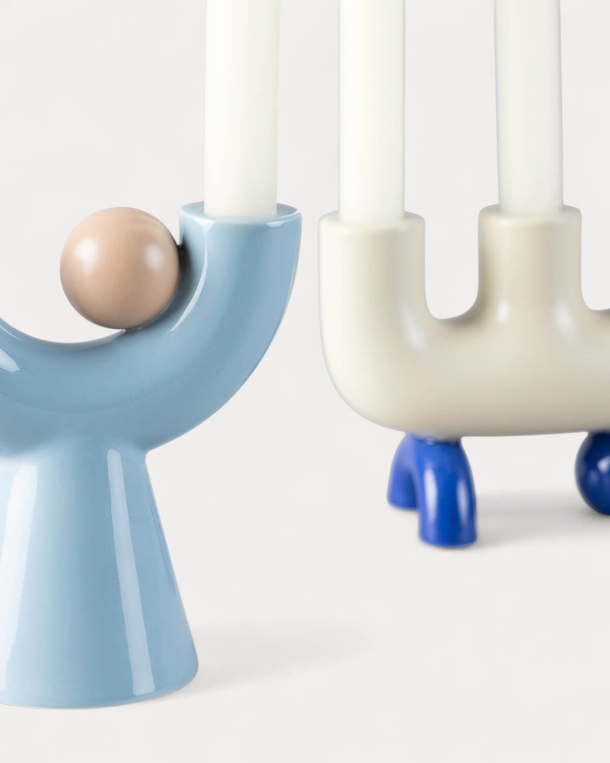 Conjunto de 2 Castiçais de Design, imagem de galeria 5