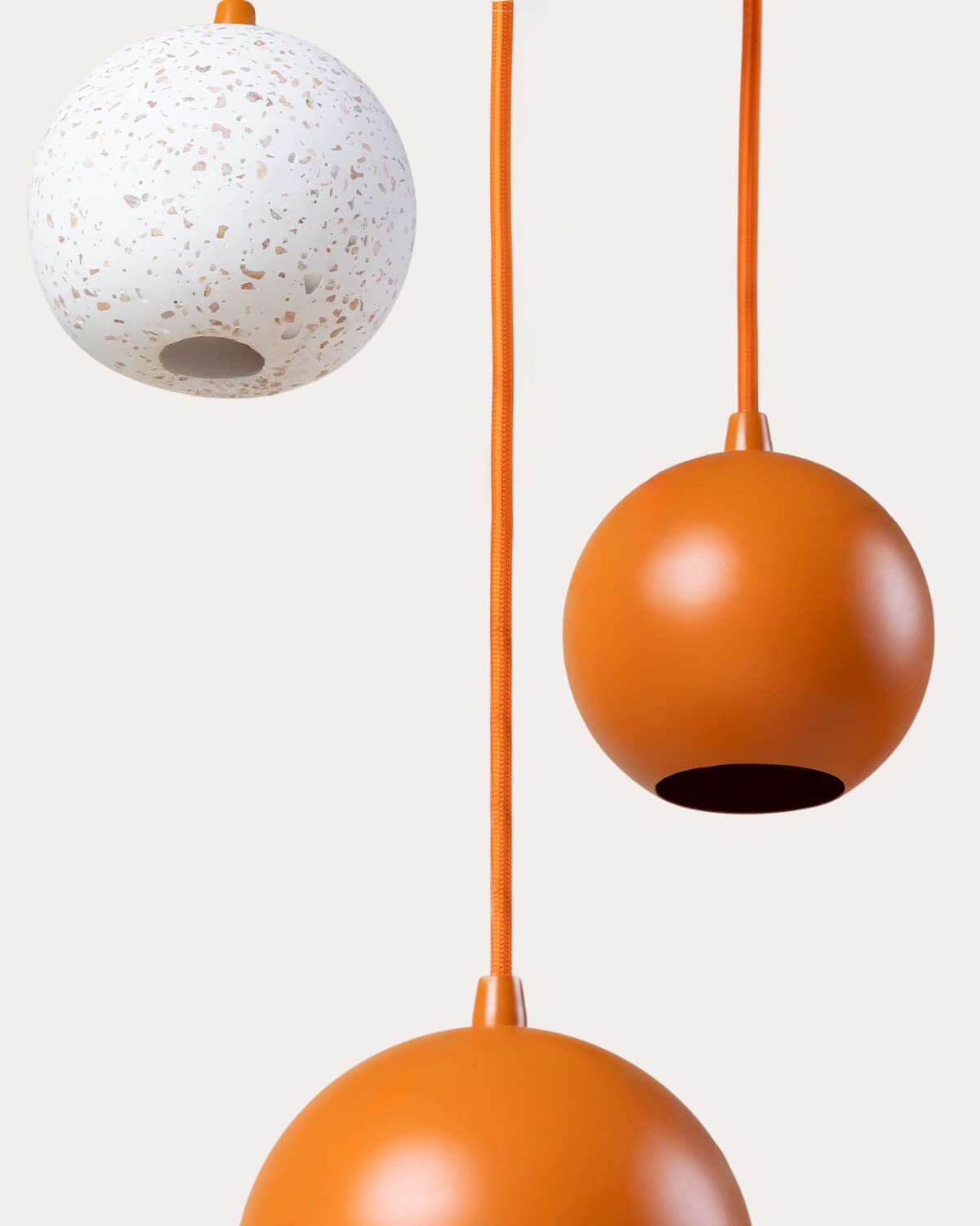 Luminária de Teto em Metal e Terrazzo Deivis, imagem de galeria 4