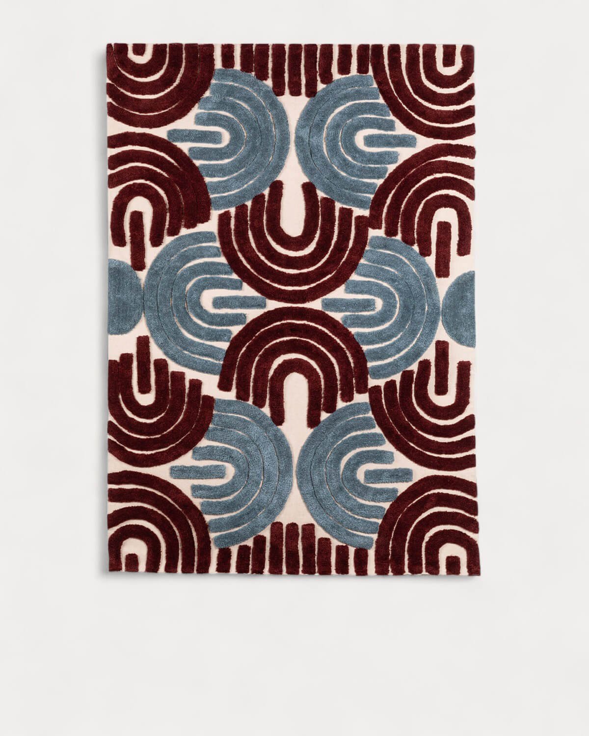 Tapete feito à mão em poliéster (236x165 cm) Zanas , imagem de galeria 1