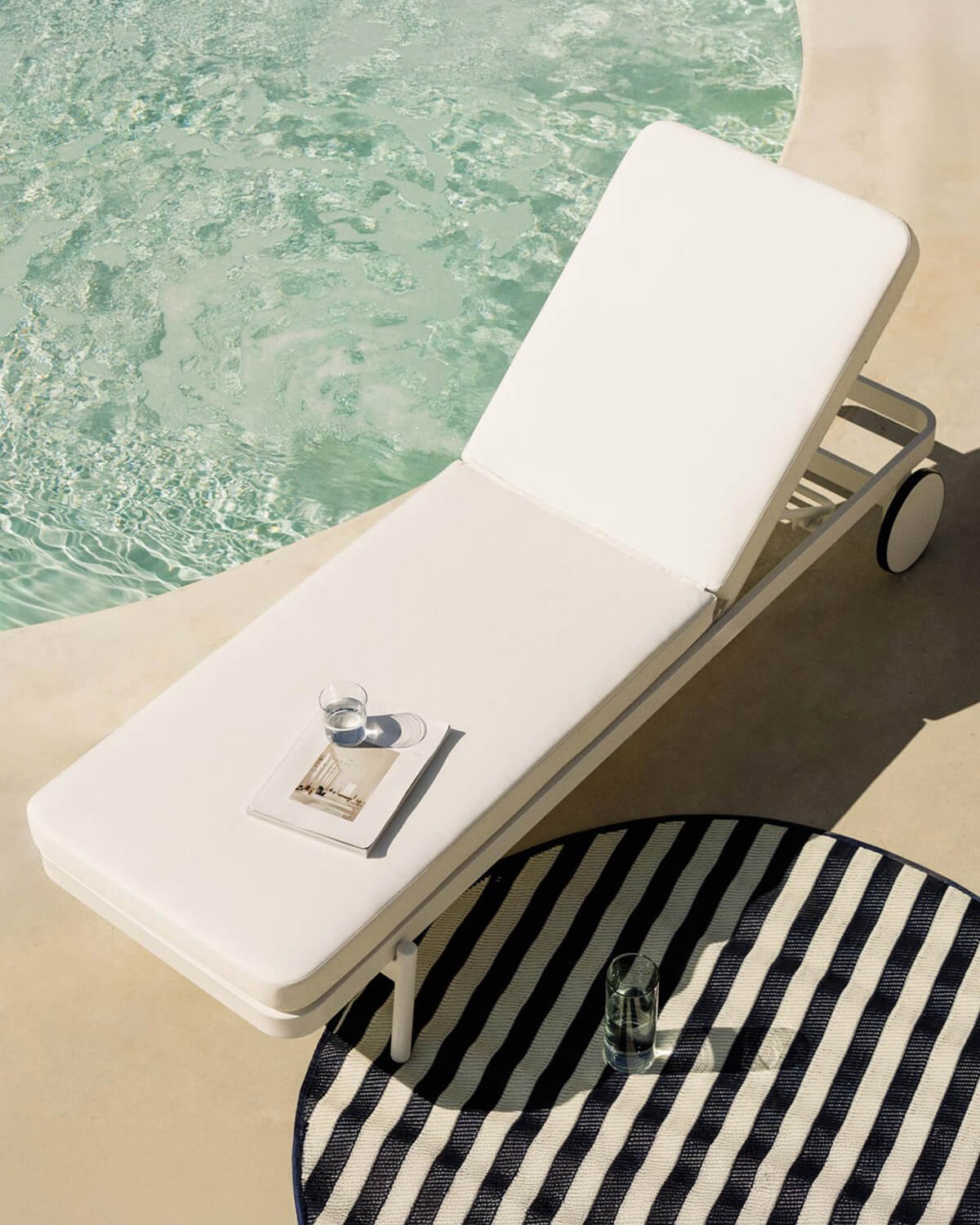 Almofada de Tecido para Espreguiçadeira de Exterior (200X65 cm) Celina, imagem de galeria 2