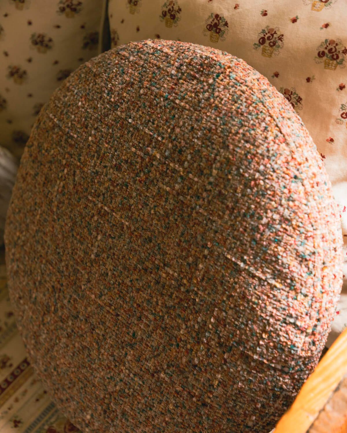 Almofada Redonda de Tecido (Ø43 cm) Suaus, imagem de galeria 2