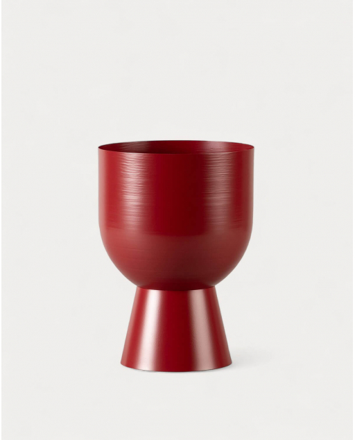 Tigela Decorativa de Metal com Base (Ø25 cm) Oier